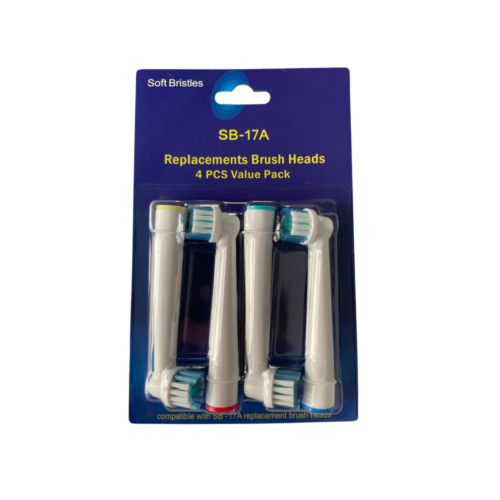 Soft Bristle Toothbrush Electric Toothbrush Heads SB-17A in smartx jordan