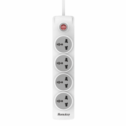 Huntkey SZN401 EU plug Power Strip 4Socket - 1.8M in smartx jordan