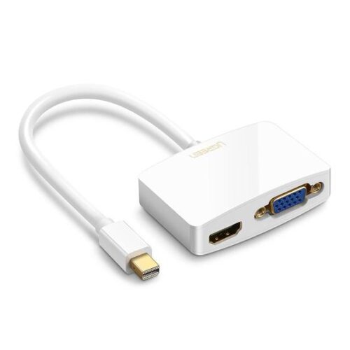 UGreen - Video Cables & Adapters - UGREEN 20421 DisplayPort to VGA+Audio converter cable - White
