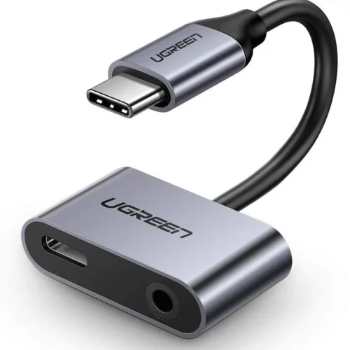 UGreen 50596 2 Ports USB-C Hub + 3.5mm Audio in smartx jordan