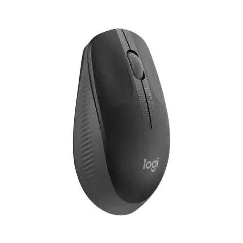 Logitech M190 Wireless Mouse - Full Size Curve Design Charcoal in jordan amman smartx