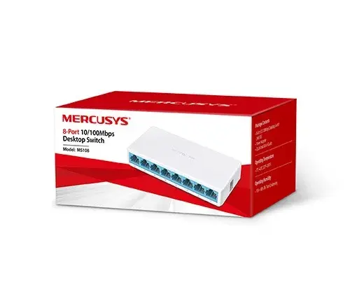 Mercusys 8-Port Gigabit Desktop Switch (MS108)