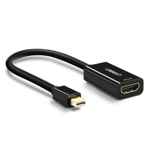 UGreen - Video Cables & Adapters - UGREEN 40360 Mini DisplayPort to HDMI Adapter - Black