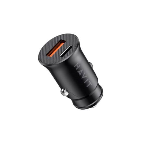 HAVIT - Car Chargers - CC2022 25845 USB-A & USB-C Car Charger