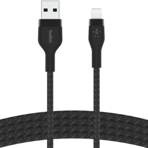 Belkin - Data Cables & Adapters - BoostCharge USB-A to Lightning Cable - 3M - Black
