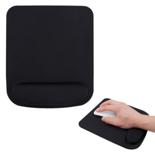 Mouse Pads - Ergonomic Wrist Support Gel Mouse Pad – Black