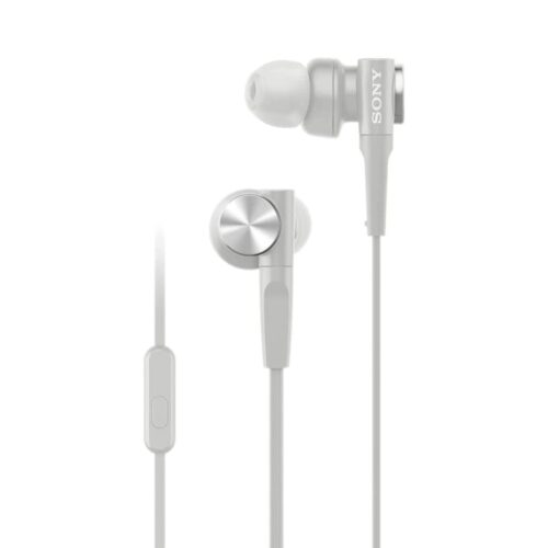 Sony MDRXB55AP Wired Extra Bass Earbuds with Mic - White in smartx amman jordan