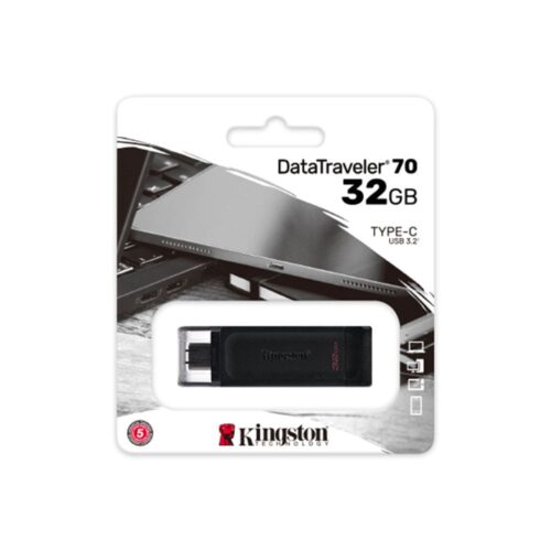 Kingston DataTraveler 70 32GB USB Flash Drive USB-C Flash Drive in smartx jordan