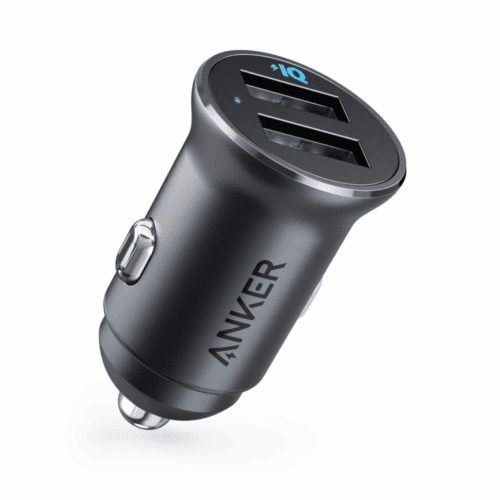 Anker PowerDrive 2 Mini 24W Car Charger – Dual USB in smartx jordan