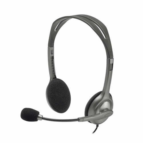 Logitech - Headsets - Wired - H111 Stereo Headset – Single Jack