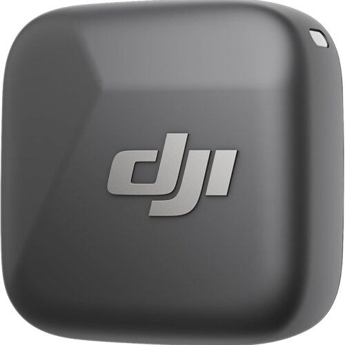 DJI - Microphones - DJI Mic Mini Noise Cancelling Transmitter Wireless Microphone - Arctic White - Black