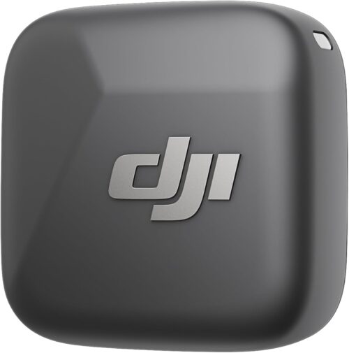 DJI - Microphones - DJI Mic Mini Noise Cancelling Transmitter Wireless Microphone - Arctic White - Black