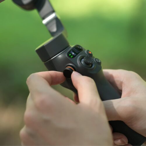 DJI - Tripods & Stabilizers - DJI Osmo Mobile 6 Smartphone Gimbal Stabilizer – Platinum Gray - Platinum Gray - Image 2