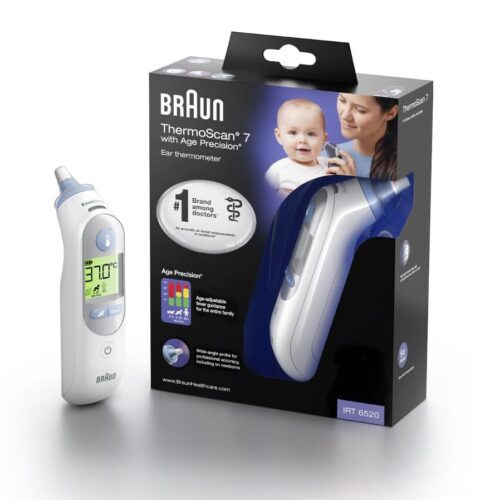 Braun Healthcare ThermoScan 7 Ear Thermometer with Age Precision in smartx jordan