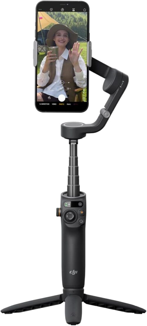 DJI - Tripods & Stabilizers - DJI Osmo Mobile 6 Smartphone Gimbal Stabilizer – Platinum Gray - Platinum Gray