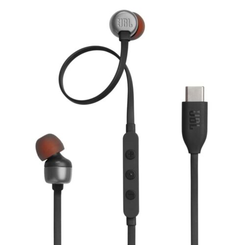 JBL Tune 310C Type C Wired Hi-Res In-Ear Earbuds with Mic – Black in smartx jordan