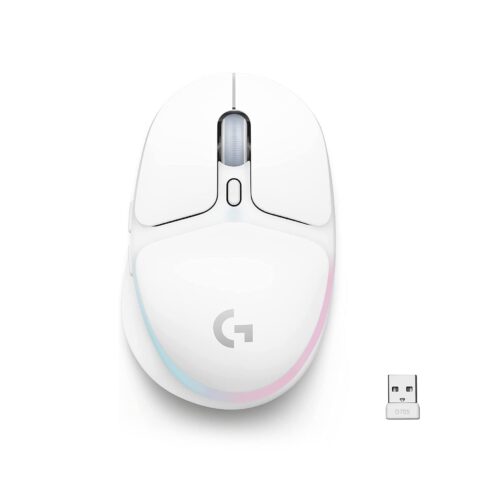 Logitech G705 LIGHTSYNC RGB Wireless Gaming Mouse – White Mist in smartx jordan
