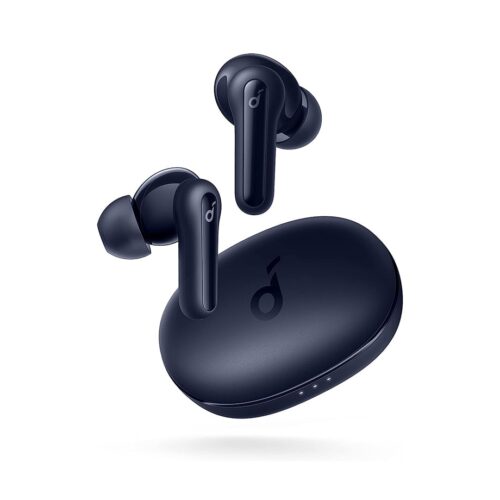 Anker Soundcore Life P2 Mini True Wireless Earbuds 5.2 Earbuds Headphones - Navy Blue