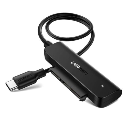 UGreen - Data Cables & Adapters - UGREEN 70610 SATA to USB C Adapter - Quick Access to 2.5" SATA SSD HDD