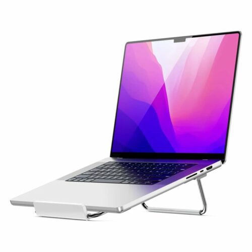 UGreen - Stand - 80348 Portable Adjustable Desktop Laptop Stand -Silver