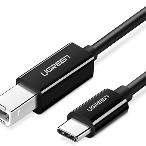 UGreen - Data Cables & Adapters - 50446 USB type C to Type B 2.0 Printer Scanner Cable 2M