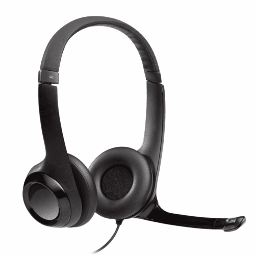 Logitech - Headsets - Wired - H390 USB Headset with Noise Cancelling Mic