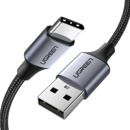 UGreen - Data Cables & Adapters - 60127 USB-A TO USB-C Cable Aluminum Braided  1.5M