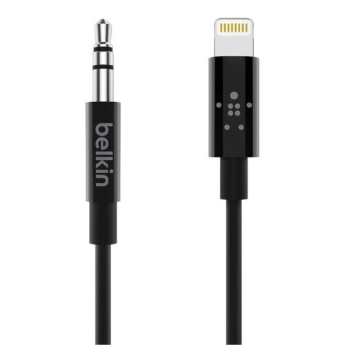 Belkin - Audio Cables & Adapters - 3.5mm Jack with lightning connector