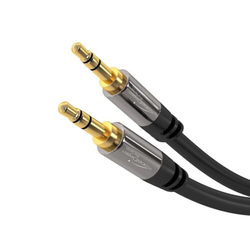 KabelDirekt 3.5mm Audio Cable with Break-Proof Metal Plug – 10M ID:408 in smartx jordan