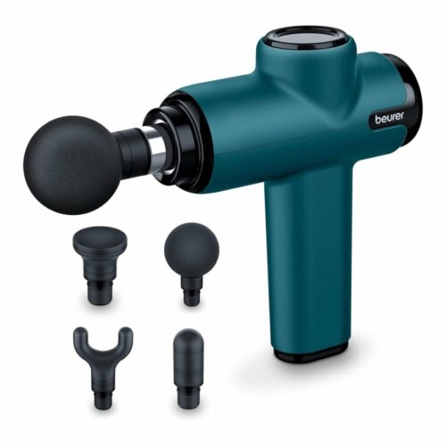 Beurer MG99 Compact Massage Gun with 5 Intensity Levels and 4 Attachments in jordan smartx amman
