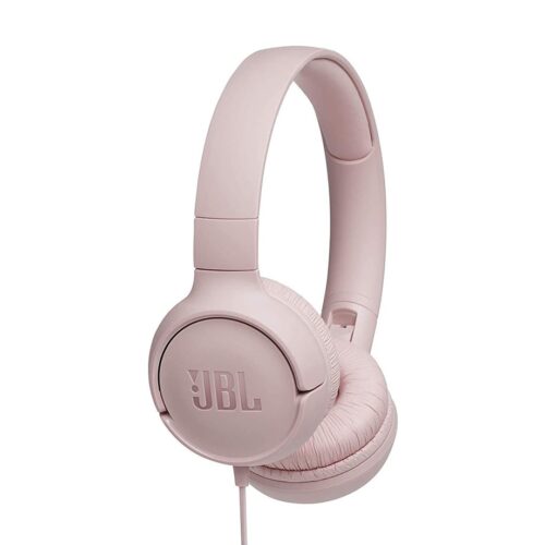 JBL Tune 500 On-Ear Wired Headphone with Mic Pink in smartx jordan