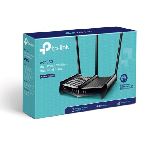 TP-Link Archer C58HP AC1350 High Power Wireless Dual Band Router in amman-jordan smartx