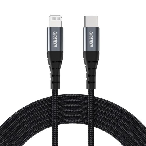Choetech USB-C / Lightning MFi 480Mb/s 3A 2 m cable - black IP0041 in jordan smartx