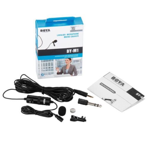 BOYA BY-M1 Lavalier Microphone Micro-Cravate in smartx jordan amman