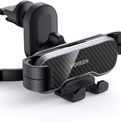 UGreen - PHONE MOUNT - 80871 Black Gravity Phone Holder for Car with Hook LP228