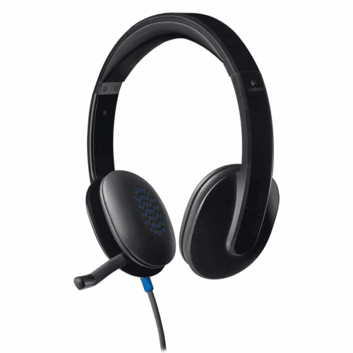 Logitech - Headsets - Wired - H540 High-performance USB Headset
