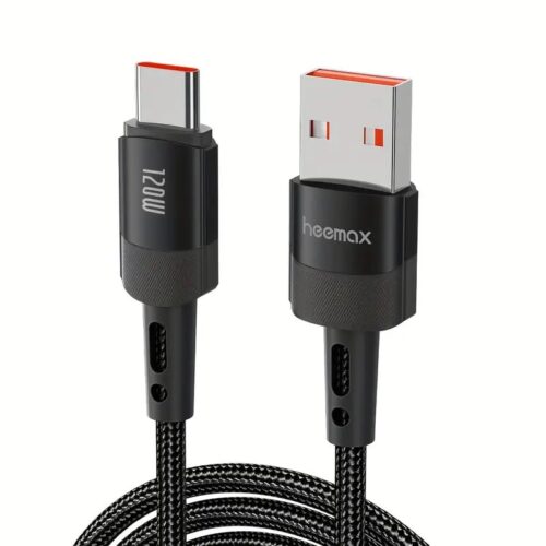 Heemax USB Type-C 7A 120W Fast Charging Cable – 2M