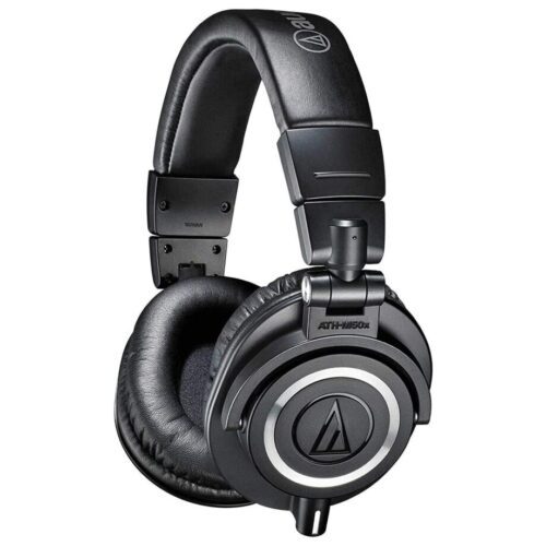 Audio-Technica ATH-M50X Professional Studio Monitor Headphones - Black in amman-jordan smarftx