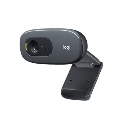 Logitech C270 HD Webcam 720p – Black with Widescreen Video Calling and Noise-Reducing Mic in Jordan