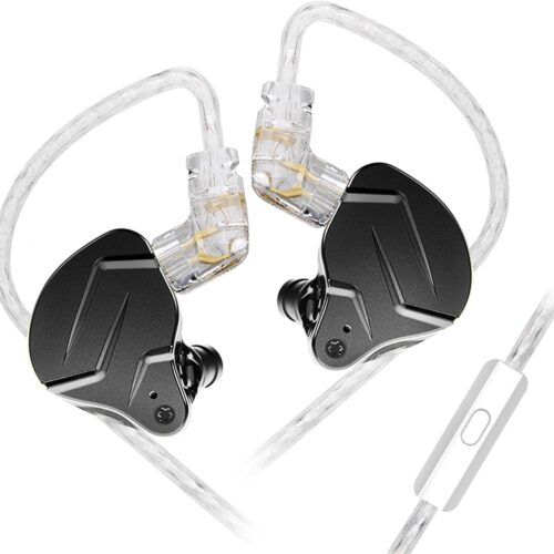KZ ZSN Pro X Wired Earphones with Mic Black