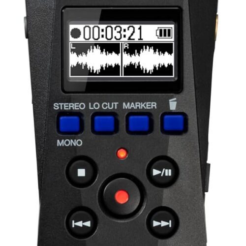 Zoom H1essential Stereo Handy Recorder with 32-Bit Float, Accessibility, X/Y Microphones, Record to SD Card, USB Microphone, Portable, for Musicians, Podcasters, Filmmakers, & Content Creators in jordan smartx amman
