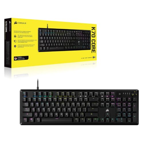 Corsair K70 CORE RGB Mechanical Gaming Keyboard MLX Red — Black in smartx jordan