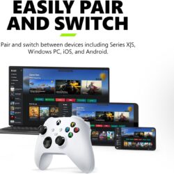 Xbox - Gaming Controllers - 1914 Wireless Controller for Xbox - Robot White - Image 6