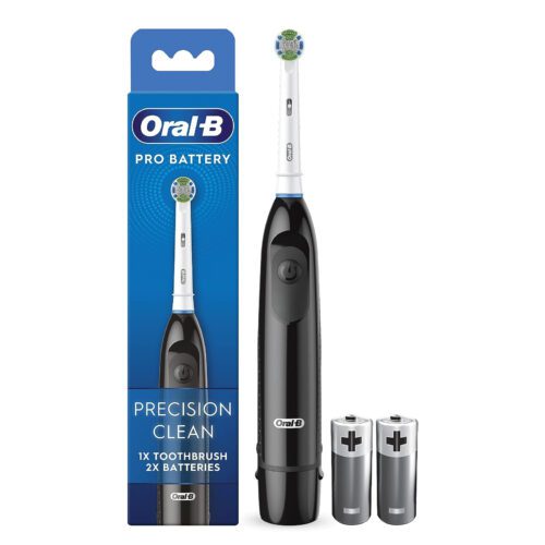 Oral-B Pro Battery Electric Toothbrush (2 Batteries Included) - Black in smartx jordan