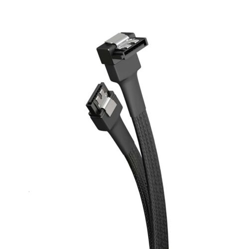KabelDirekt SATA III 6Gb/s 90° Angled Cable – 30cm ID:823 1PCS 1JD