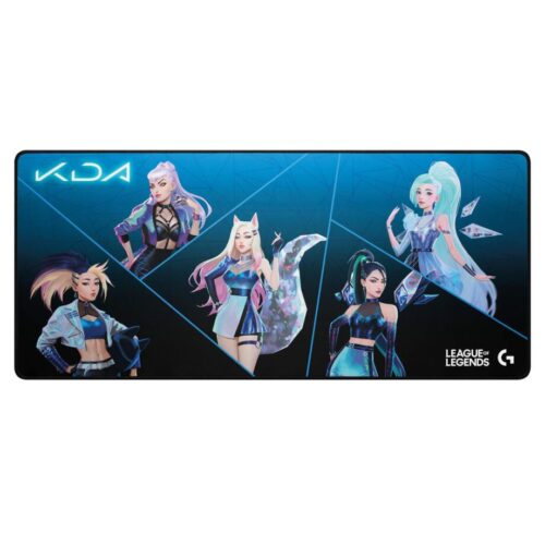 Logitech G840 XL Cloth Mouse Pad, Thin Pad, Stable Rubber Base, Performance-Tuned Surface Texture (900X400X3mm) - LEAGUE OF LEGENDS ion jordan amman smartx