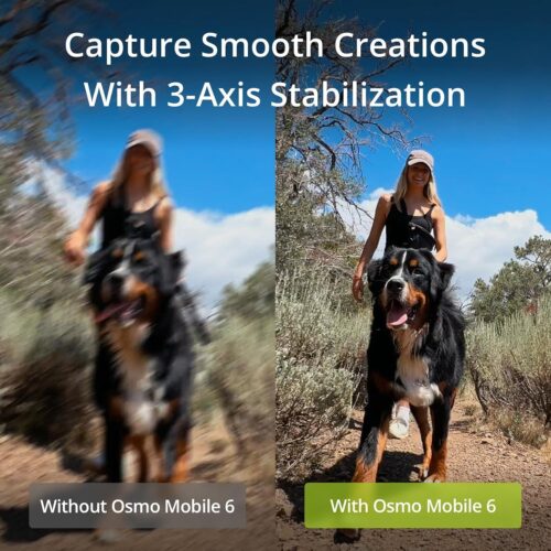 DJI - Tripods & Stabilizers - DJI Osmo Mobile 6 Smartphone Gimbal Stabilizer – Platinum Gray - Slate Gray - Image 6