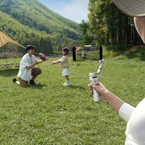 DJI - Tripods & Stabilizers - DJI Osmo Mobile 6 Smartphone Gimbal Stabilizer – Platinum Gray - Slate Gray - Image 7