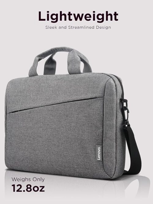 Lenovo - Backpack & Laptop Bag - T210 Durable Shoulder Bag for Laptop 15.6″ - Gray - Image 7