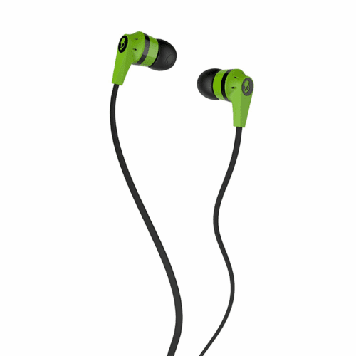 Skullcandy s2ikdy-102 Ink'd 2.0 in Ear Headphone with Inline Mic-Green in jordan smartx